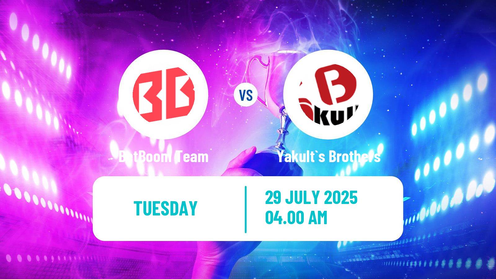 Esports Dota 2 Clavision Snow Ruyi 2025 BetBoom Team - Yakult`s Brothers