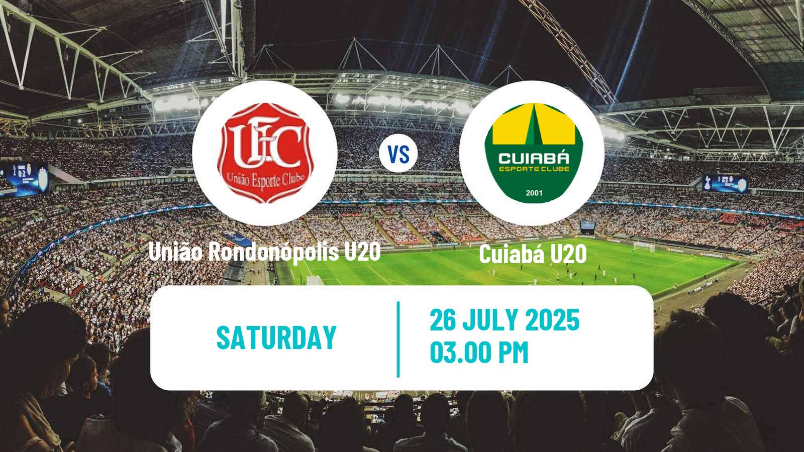 Football Brazilian Matogrossense U20 União Rondonópolis U20 - Cuiabá U20