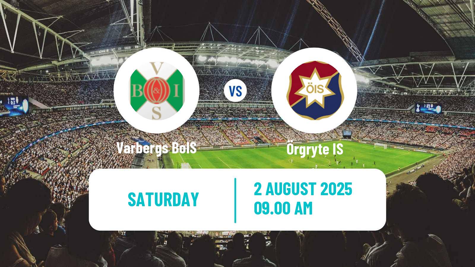 Football Swedish Superettan Varbergs BoIS - Örgryte