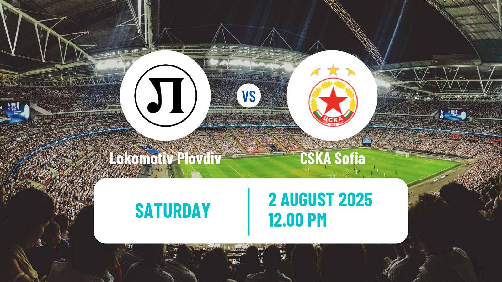 Football Bulgarian Parva Liga Lokomotiv Plovdiv - CSKA Sofia