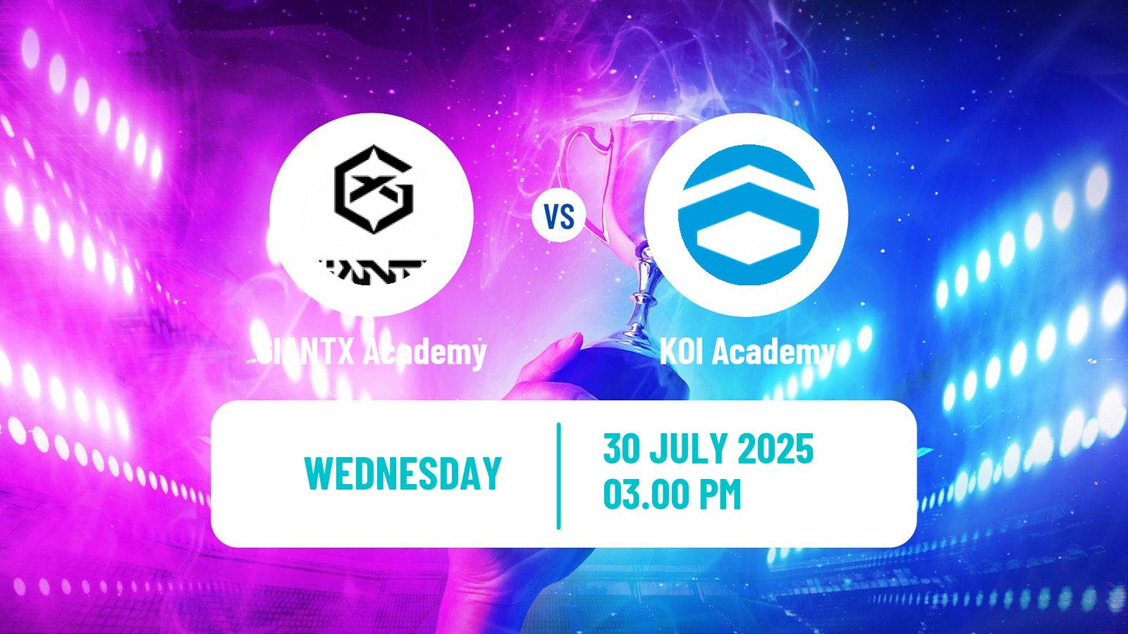 Esports League Of Legends Lvp Superliga GIANTX Academy - KOI Academy