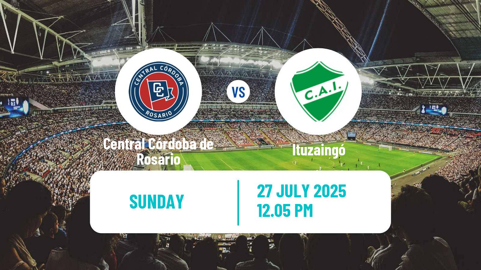 Football Argentinian Primera C Central Córdoba de Rosario - Ituzaingó