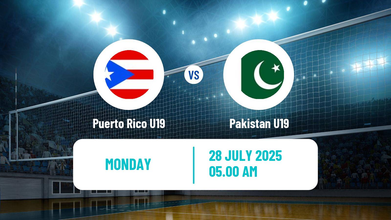 Volleyball World Championship U19 Volleyball Puerto Rico U19 - Pakistan U19