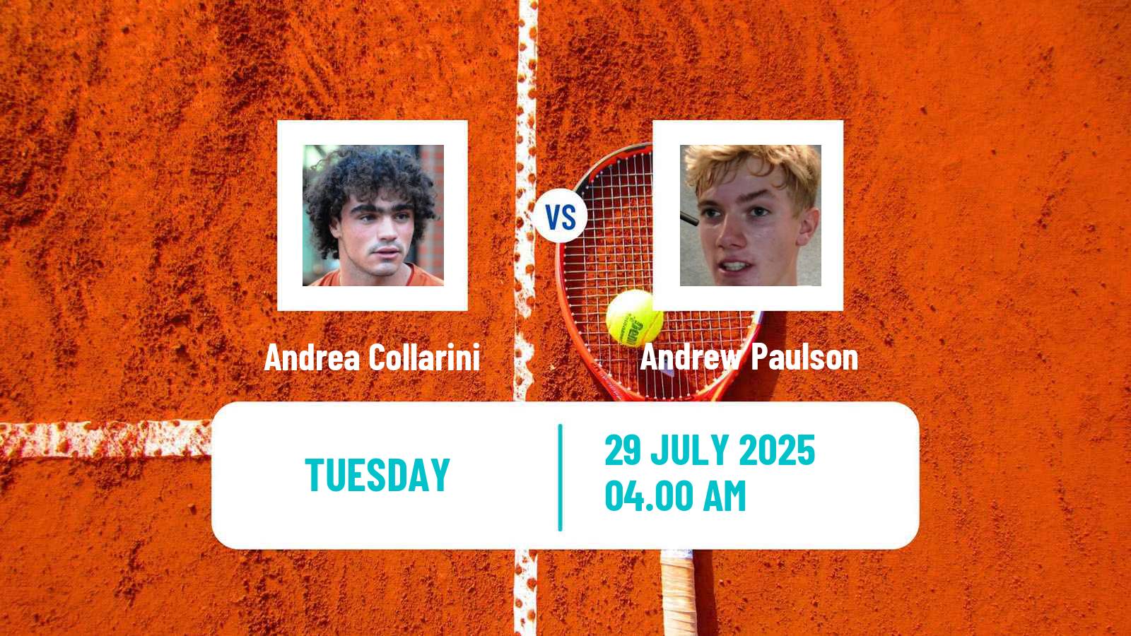 Tennis Liberec Challenger Men Andrea Collarini - Andrew Paulson