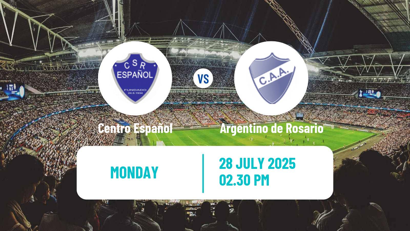 Football Argentinian Primera C Centro Español - Argentino de Rosario
