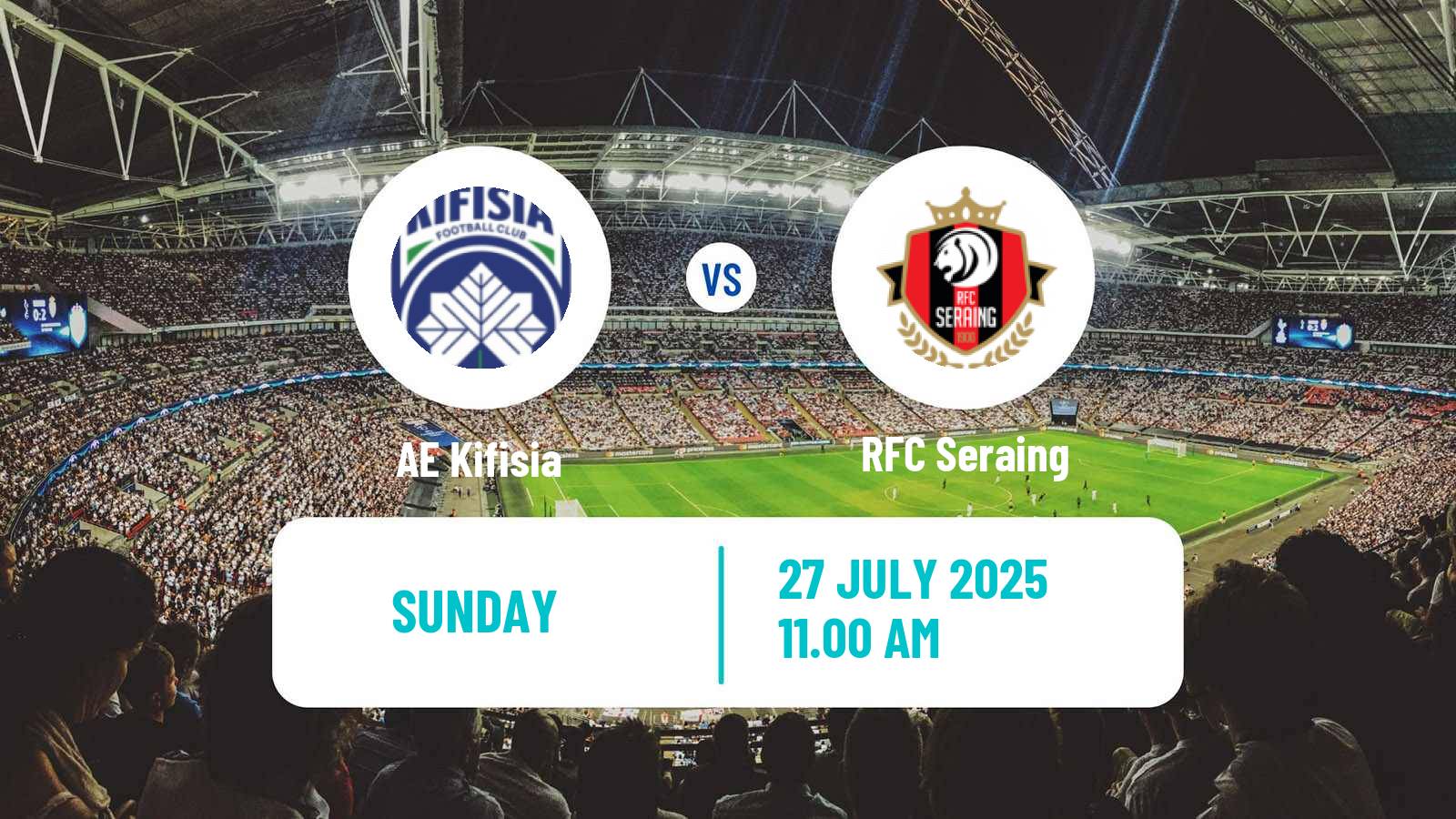 Football Club Friendly AE Kifisia - Seraing