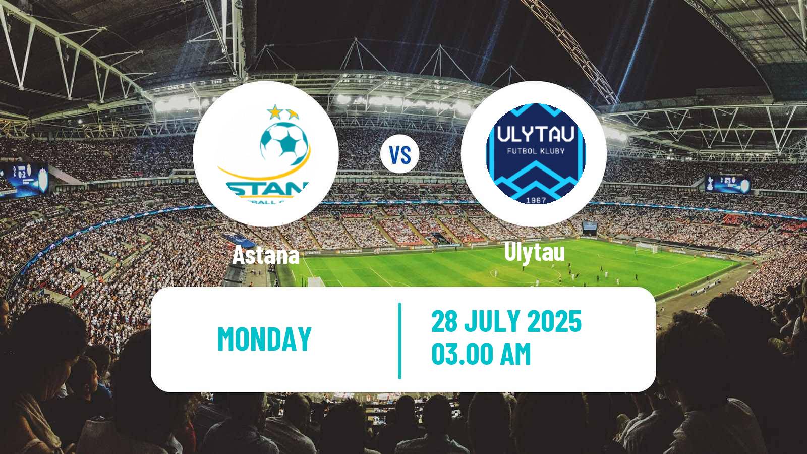 Football Kazakh League Women Astana - Ulytau