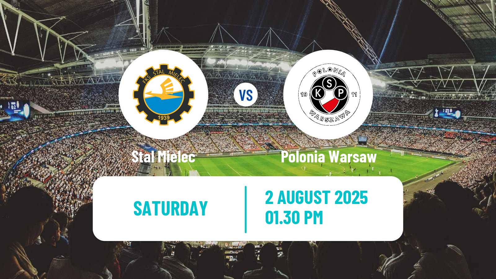 Football Polish Division 1 Stal Mielec - Polonia Warsaw