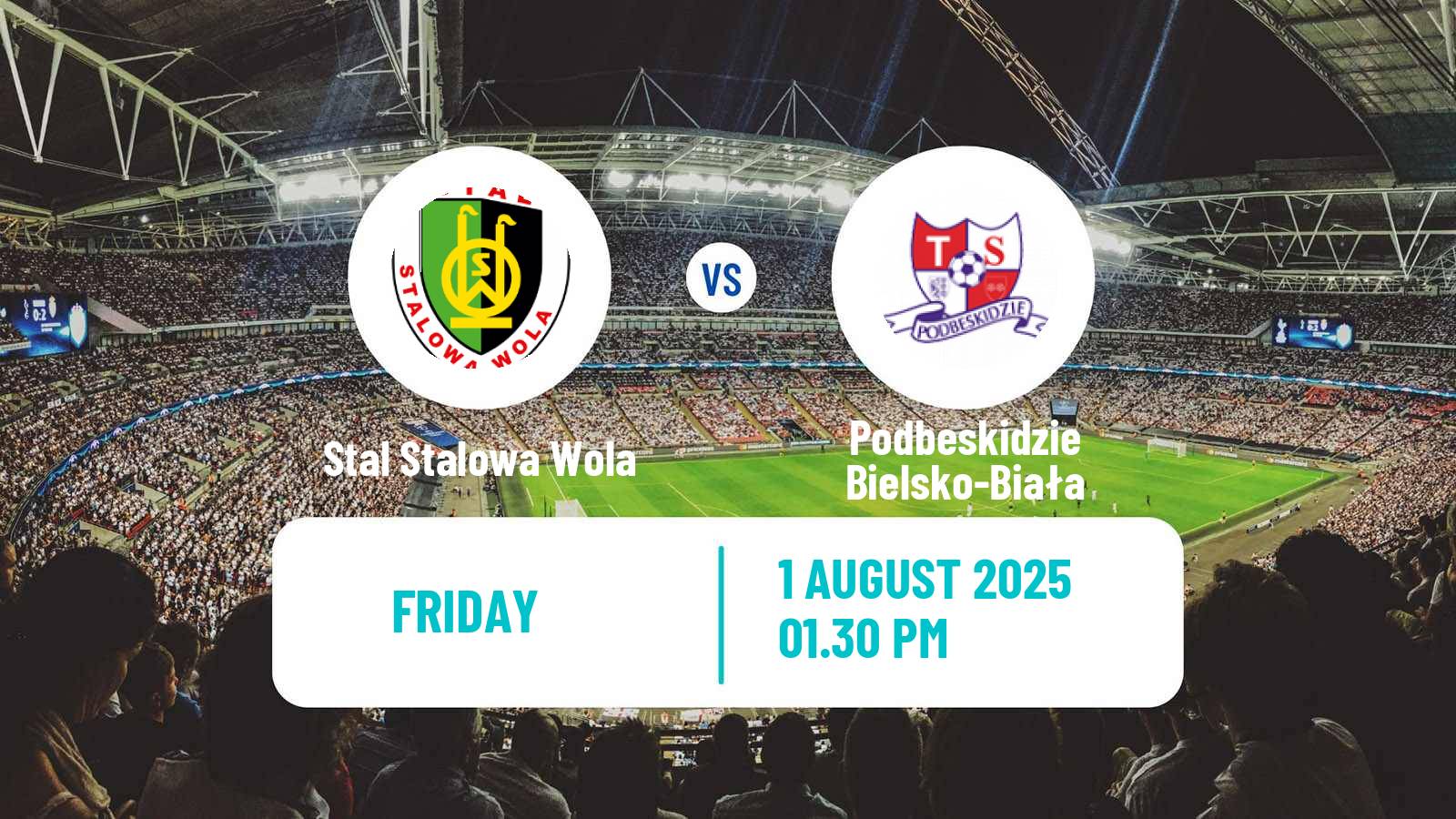 Football Polish Division 2 Stal Stalowa Wola - Podbeskidzie Bielsko-Biała