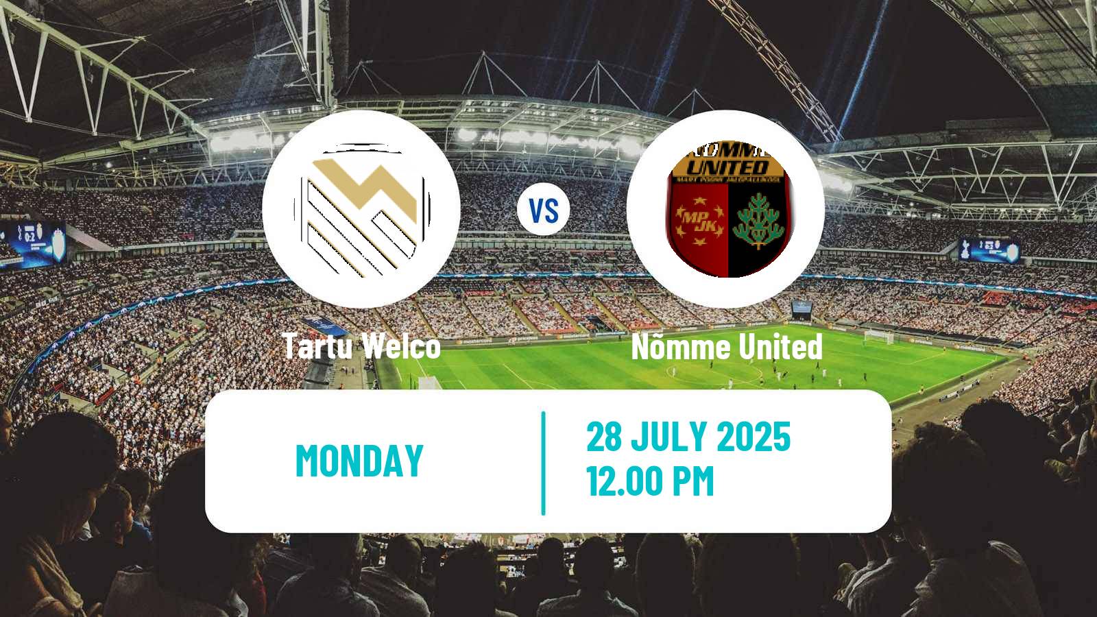 Football Estonian Esiliiga Tartu Welco - Nõmme United