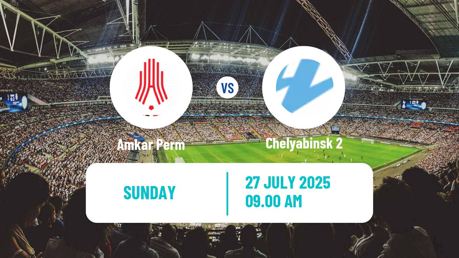 Football  FNL 2 Division B Group 4 Amkar Perm - Chelyabinsk 2