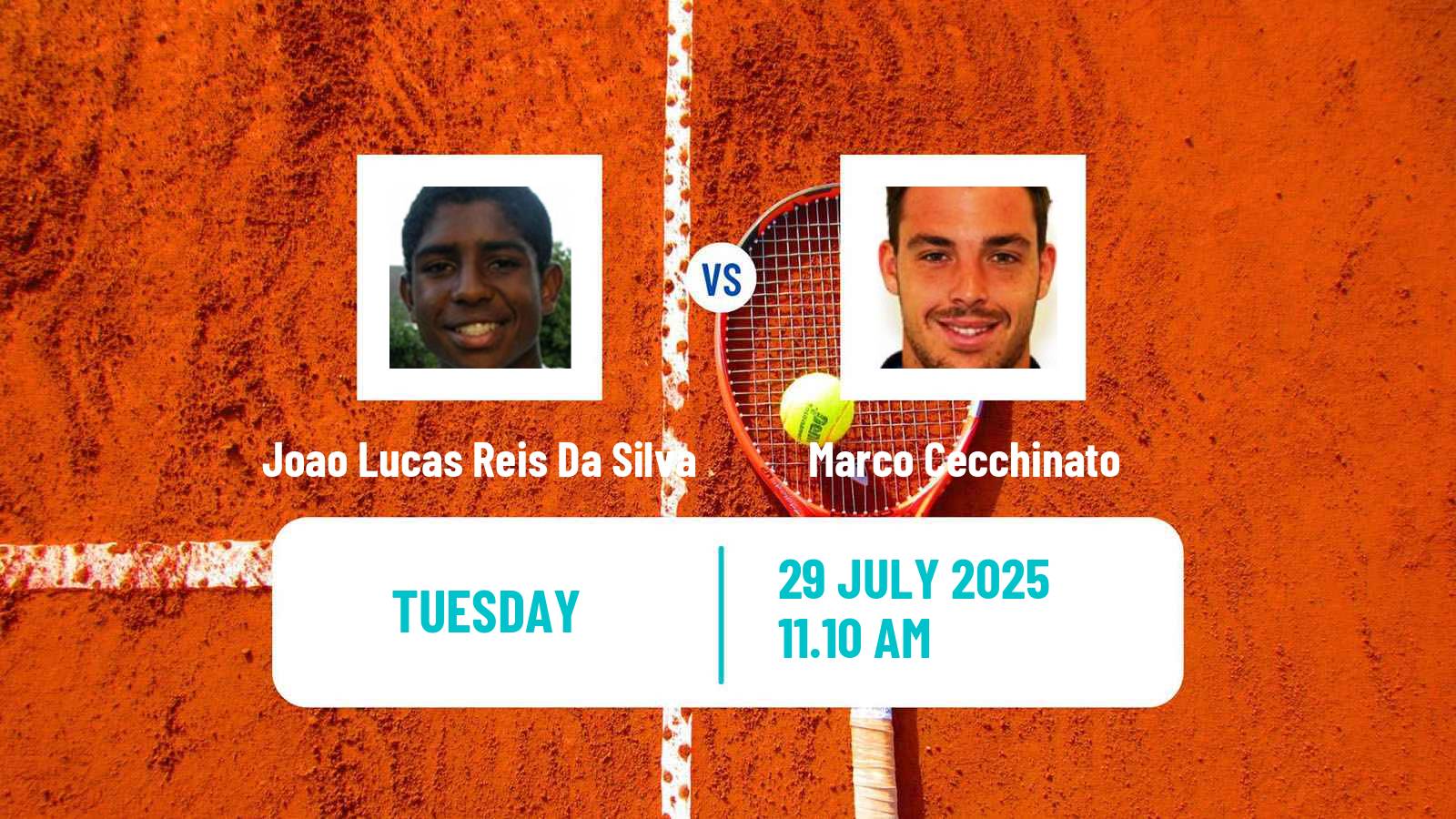 Tennis Hagen Challenger Men Joao Lucas Reis Da Silva - Marco Cecchinato