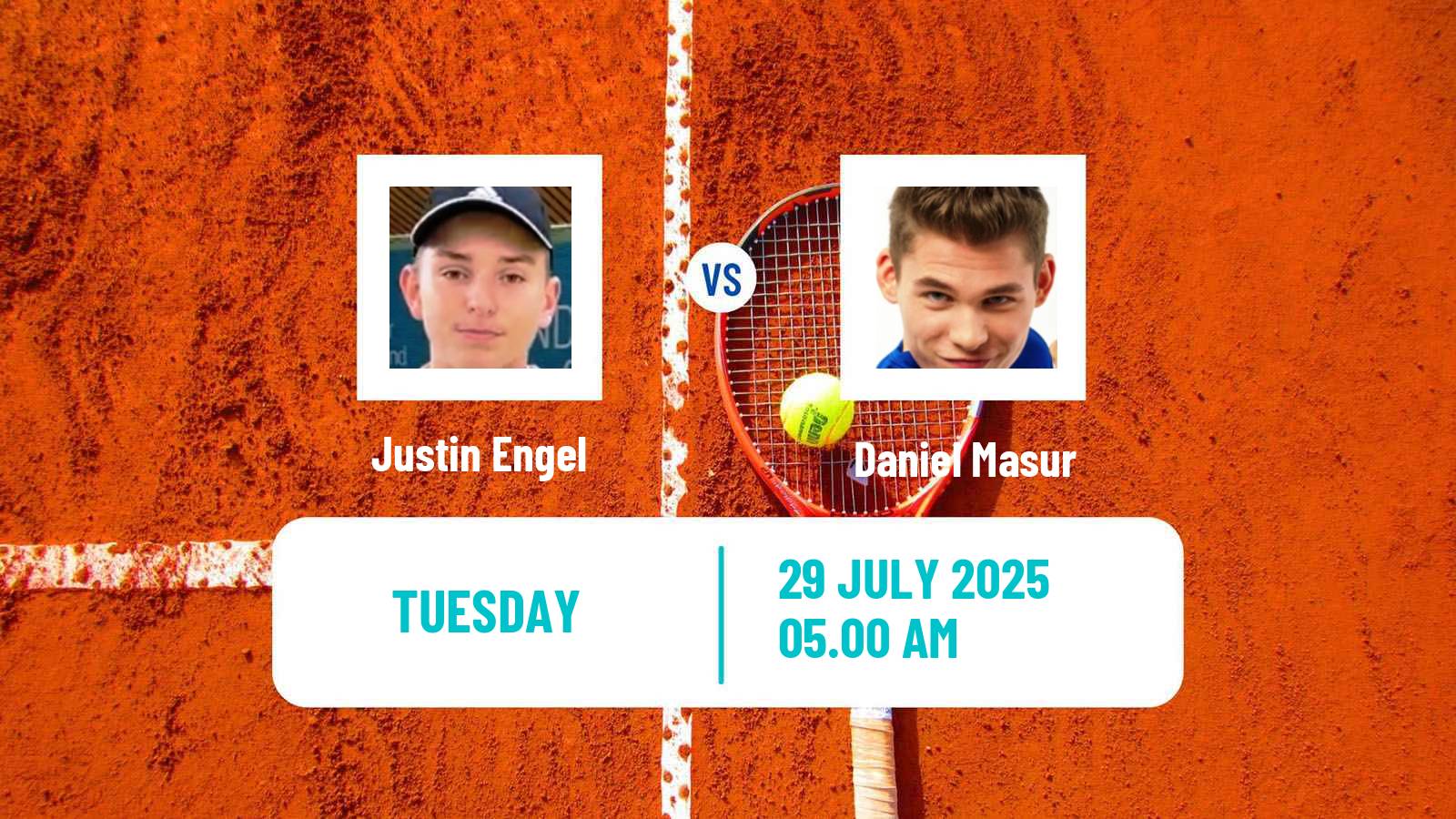 Tennis Hagen Challenger Men Justin Engel - Daniel Masur