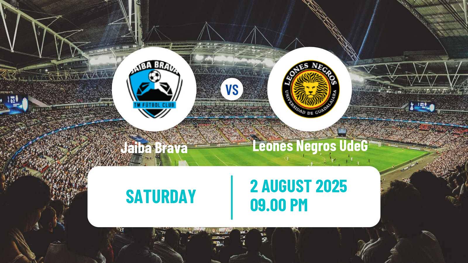 Football Mexican Liga de Expansion MX Jaiba Brava - Leones Negros UdeG