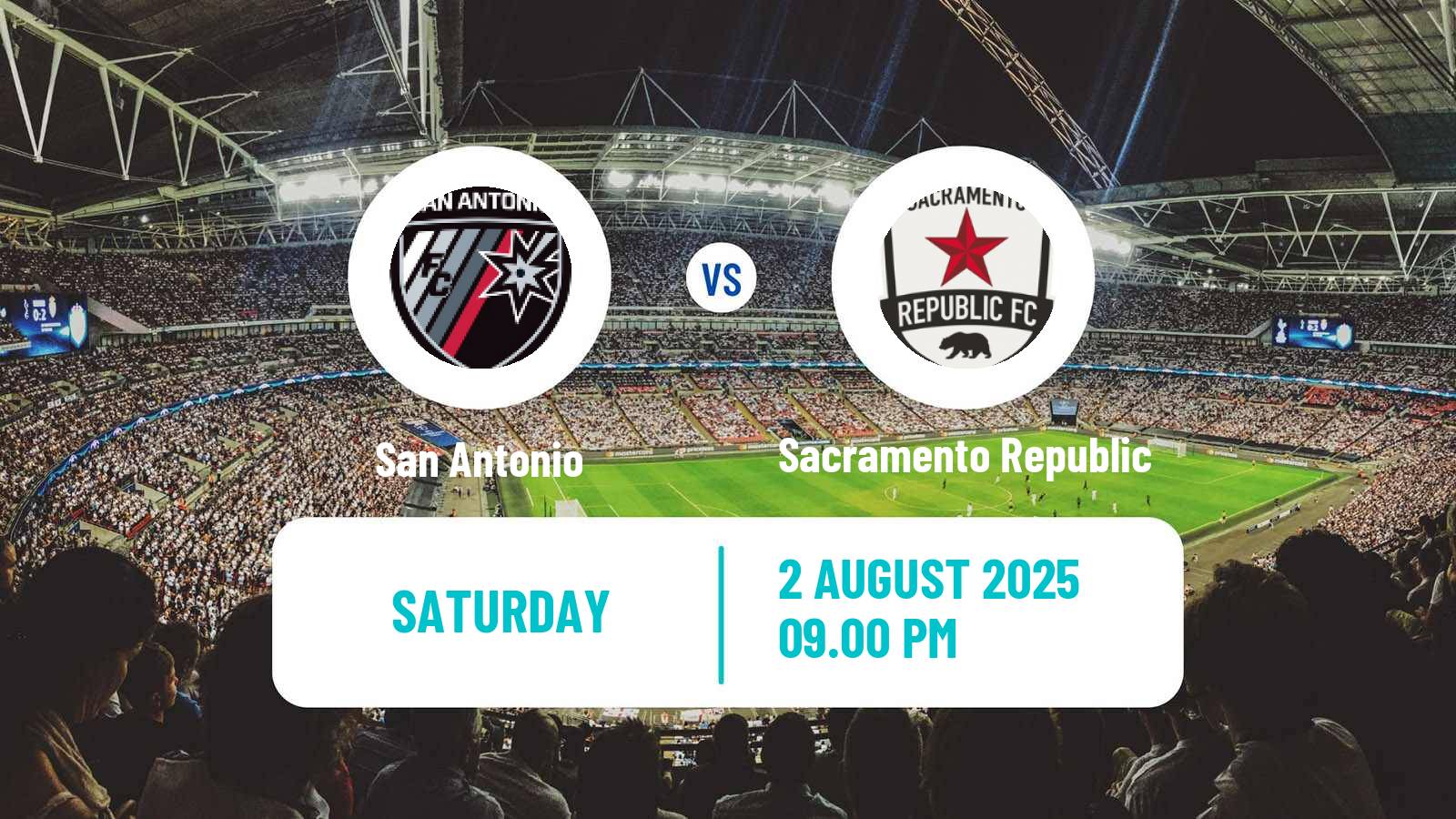 Football USL Championship San Antonio - Sacramento Republic