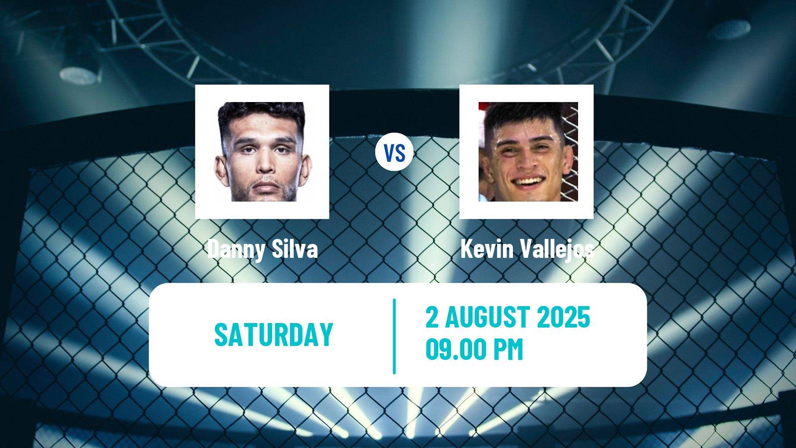 MMA Featherweight UFC Men Danny Silva - Kevin Vallejos