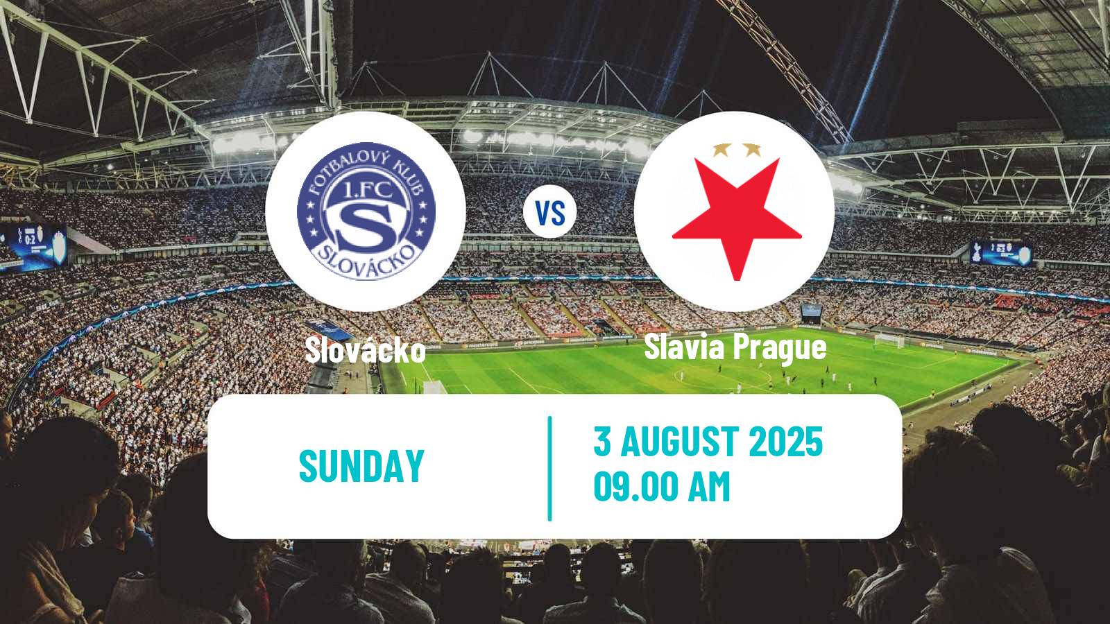 Football Czech 1 Liga Slovácko - Slavia Prague