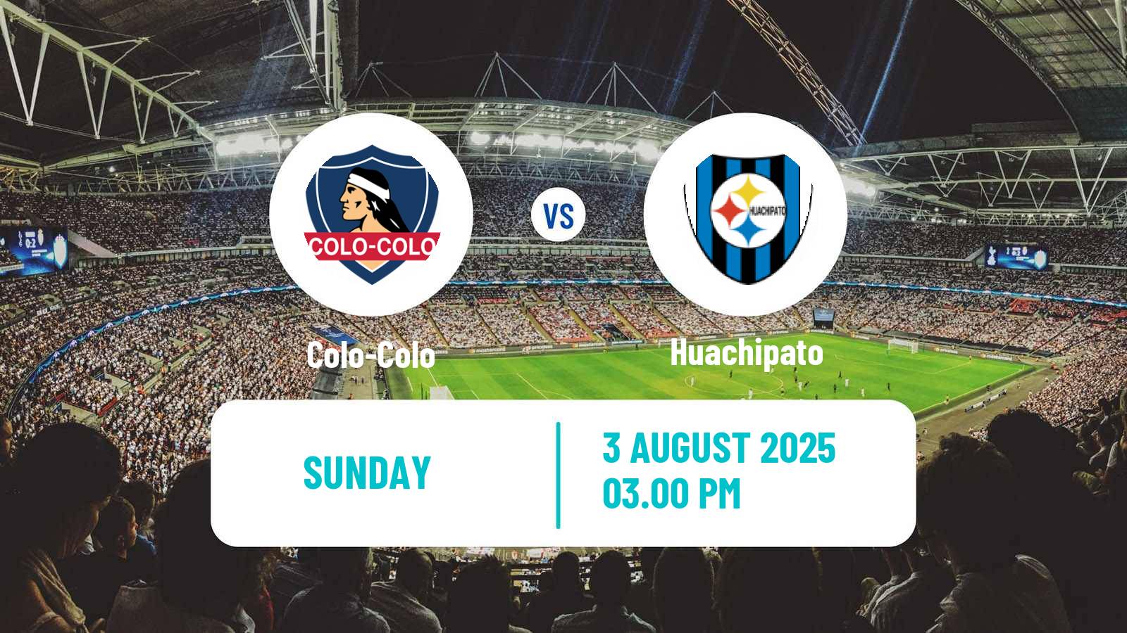 Football Chilean Primera Division Colo-Colo - Huachipato