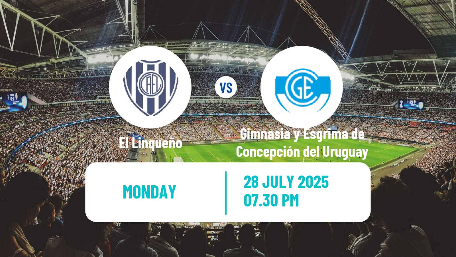 Football Argentinian Torneo Federal El Linqueño - Gimnasia y Esgrima de Concepción del Uruguay