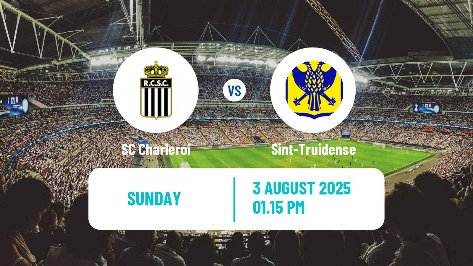 Football Belgian Jupiler Pro League Charleroi - Sint-Truidense