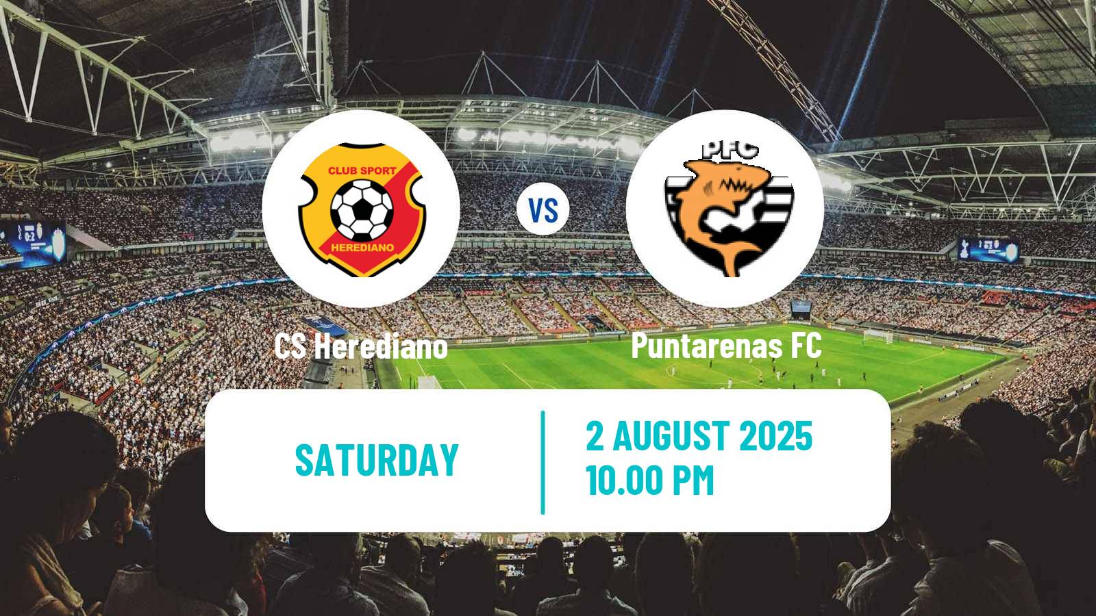 Football Costa Rican Primera Division Herediano - Puntarenas FC