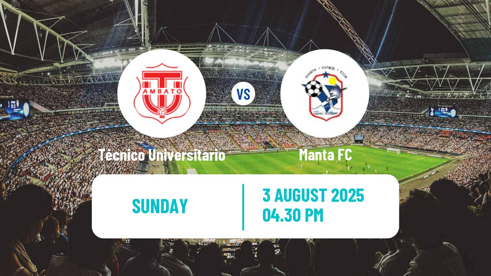 Football Ecuadorian Liga Pro Técnico Universitario - Manta