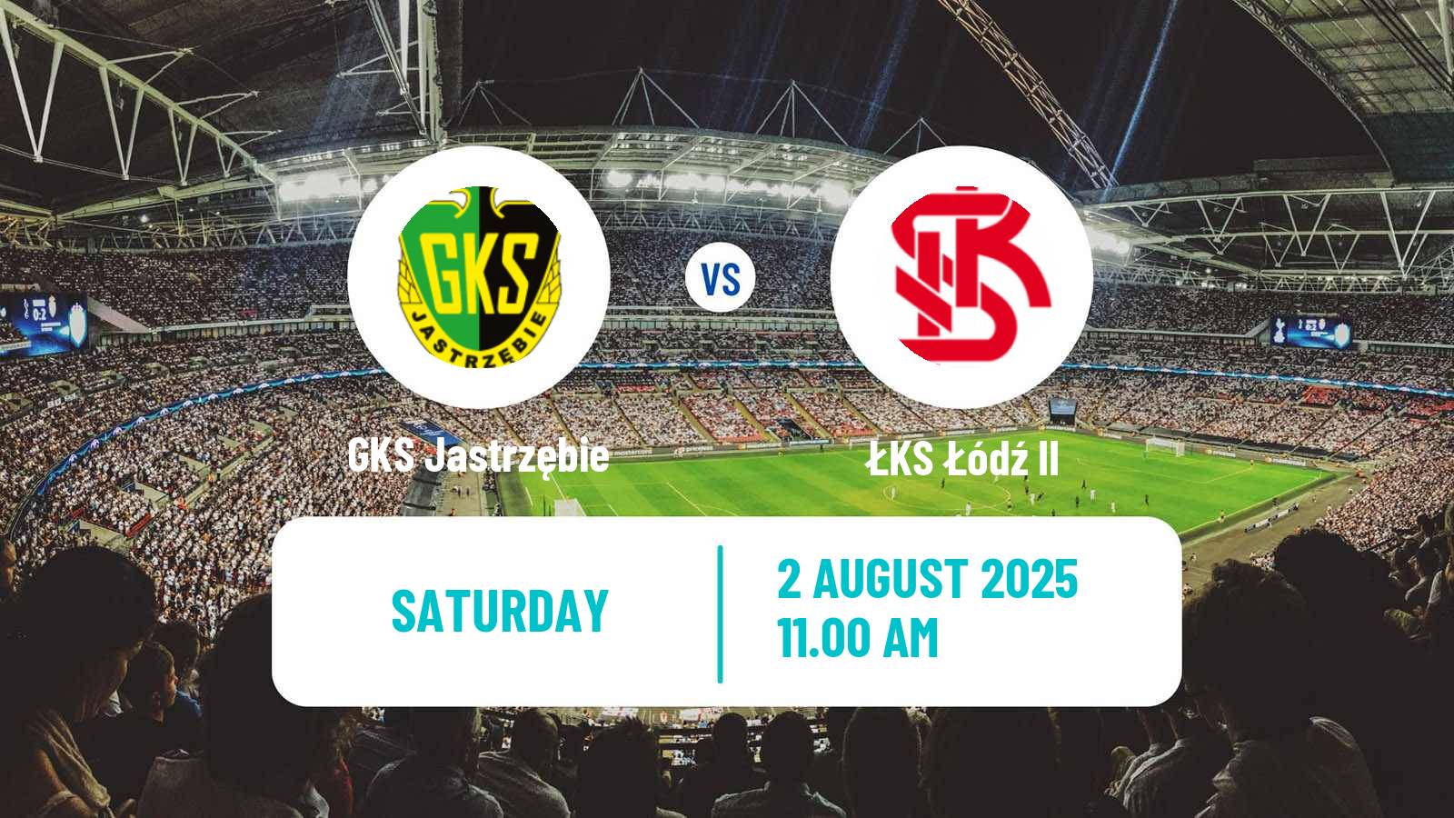 Football Polish Division 2 GKS Jastrzębie - ŁKS Łódź II