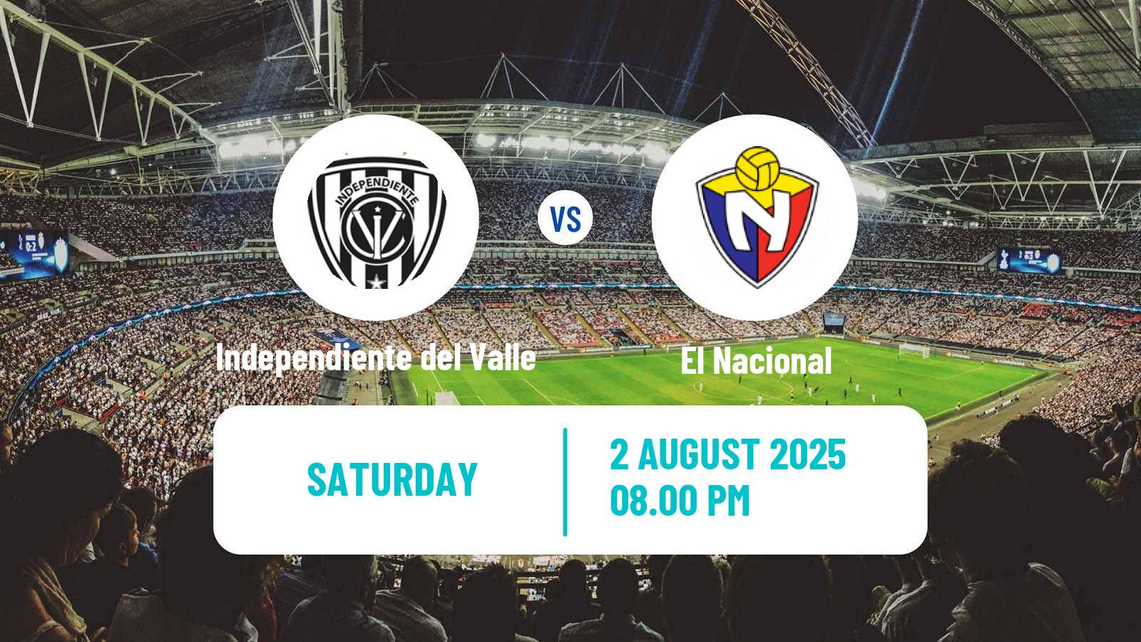 Football Ecuadorian Liga Pro Independiente del Valle - El Nacional