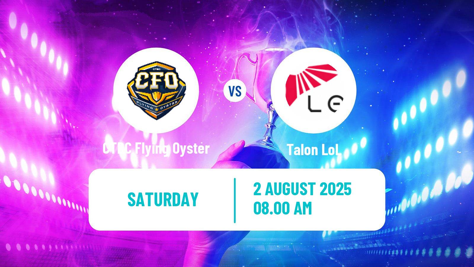 Esports League Of Legends Lcp CTBC Flying Oyster - Talon