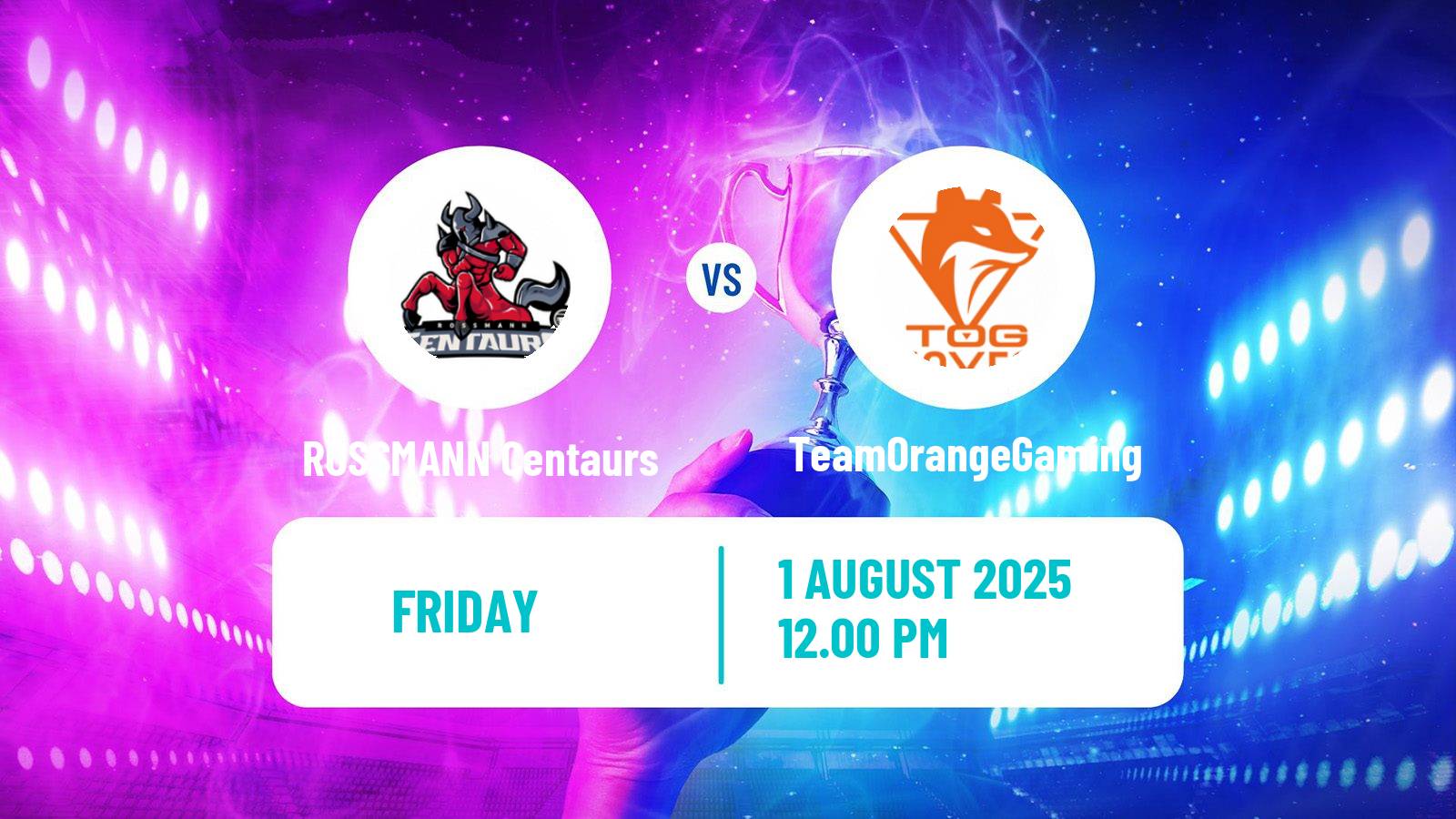 Esports League Of Legends Prime League ROSSMANN Centaurs - TeamOrangeGaming