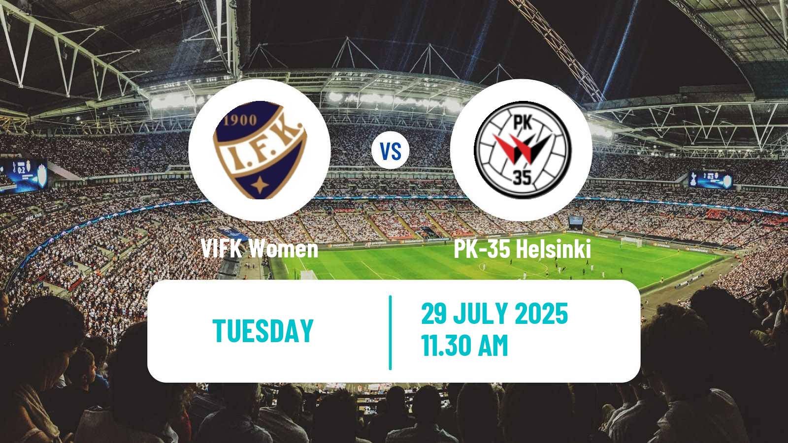 Football Finnish Kansallinen Liiga Women VIFK - PK-35 Helsinki