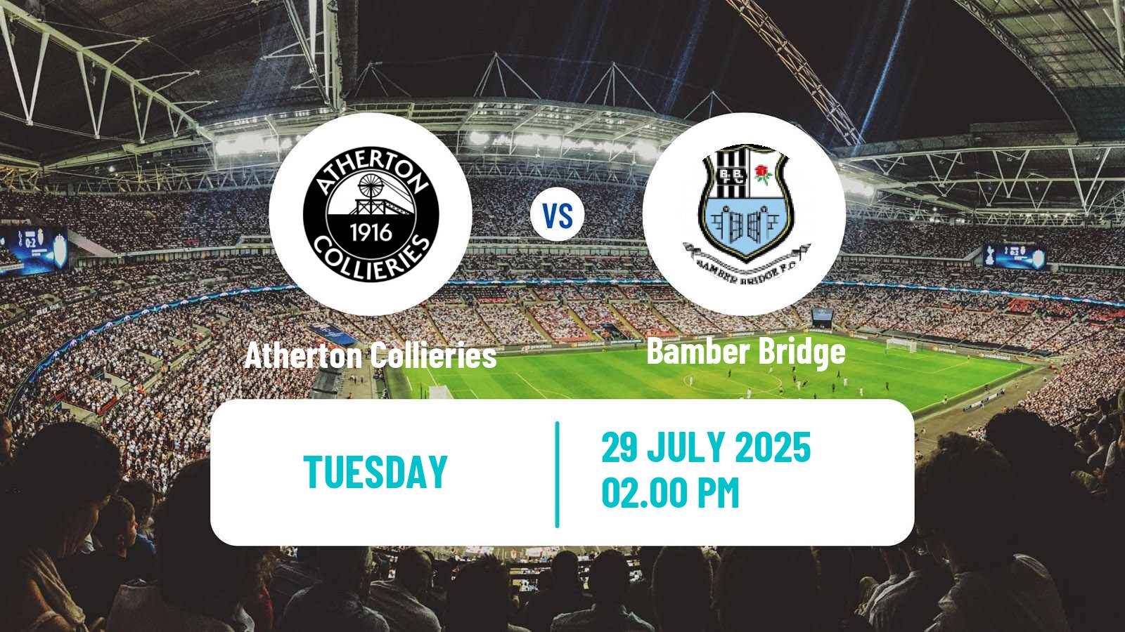 Football Club Friendly Atherton Collieries - Bamber Bridge