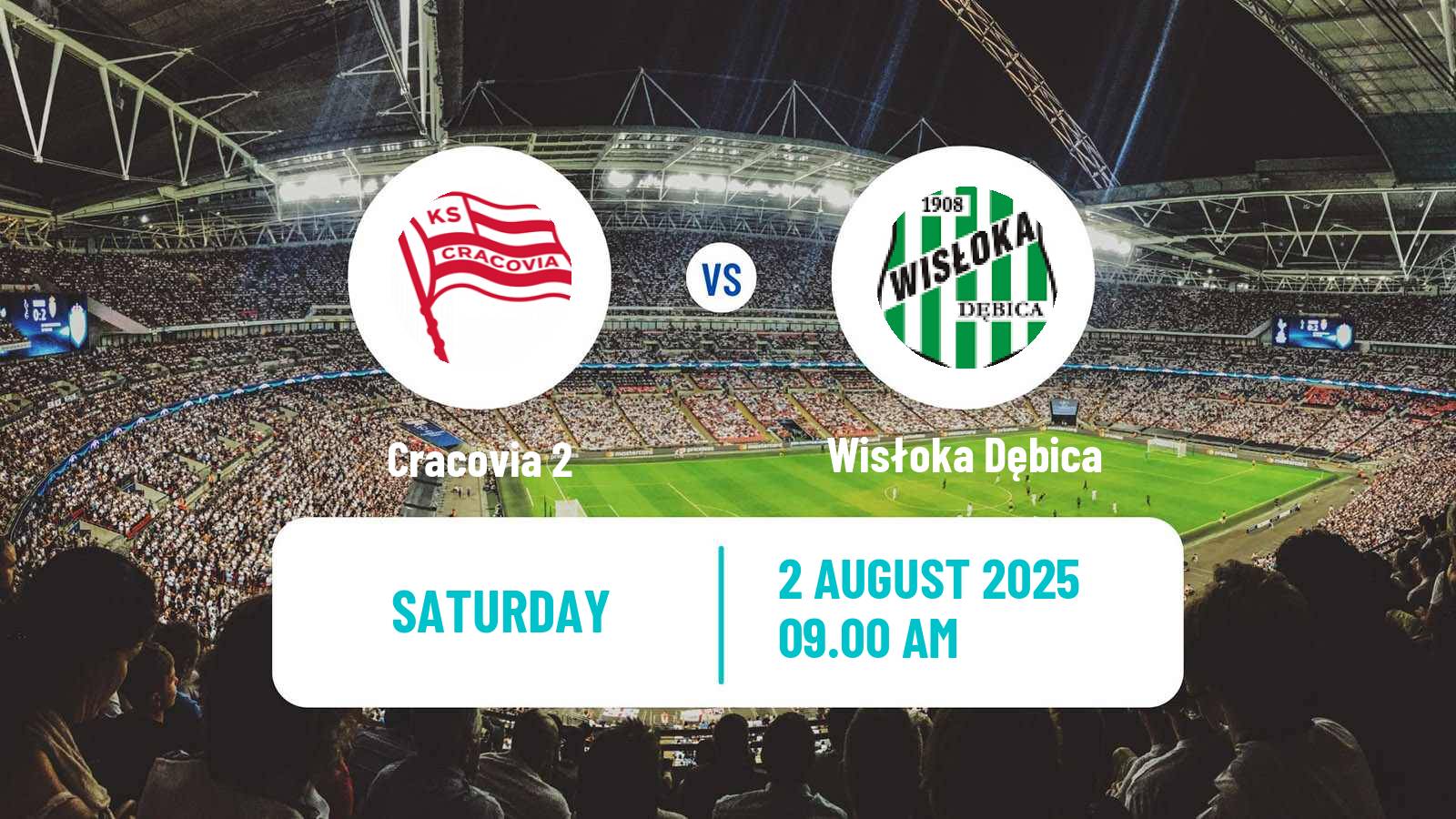 Football Polish Division 3 - Group IV Cracovia 2 - Wisłoka Dębica