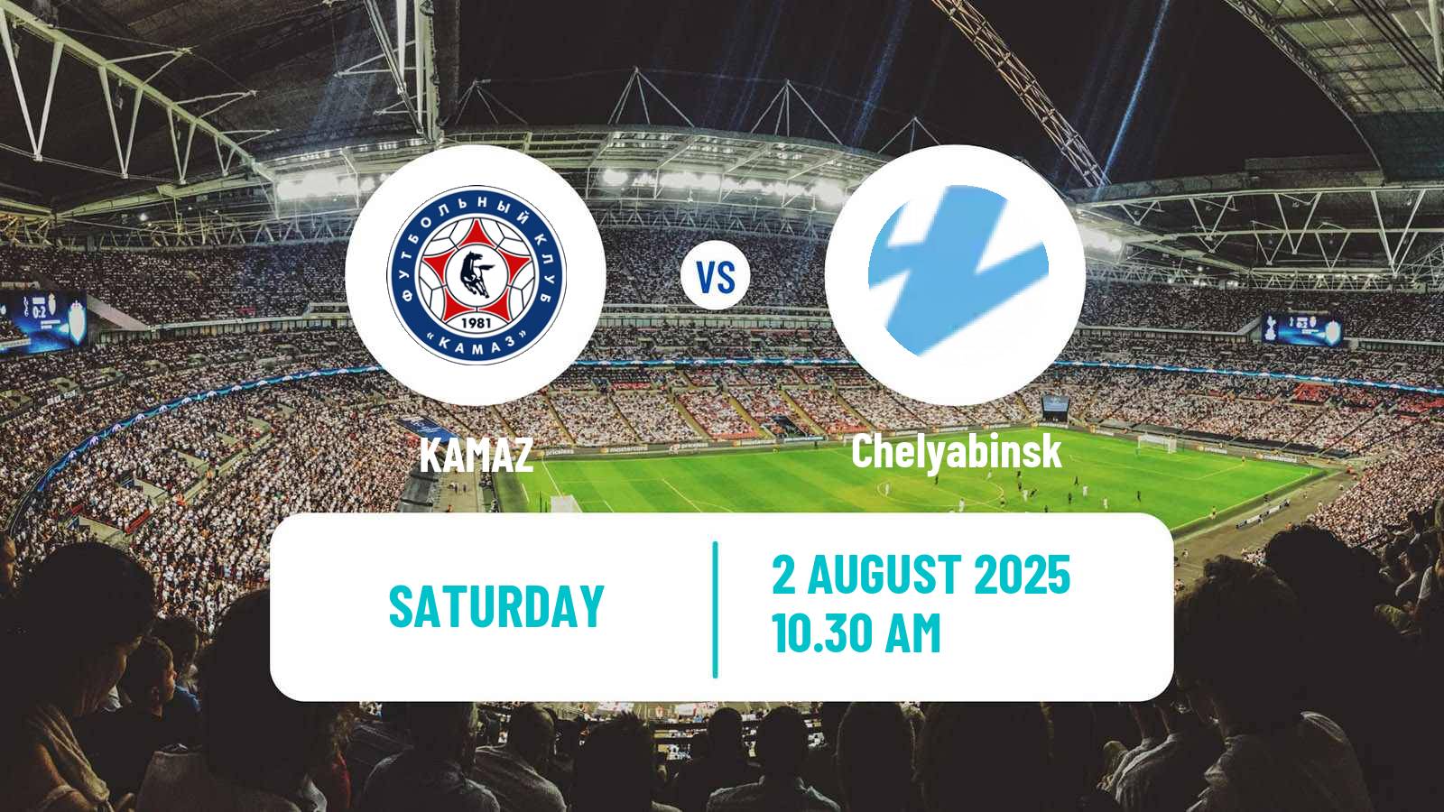 Football Russian FNL KAMAZ - Chelyabinsk