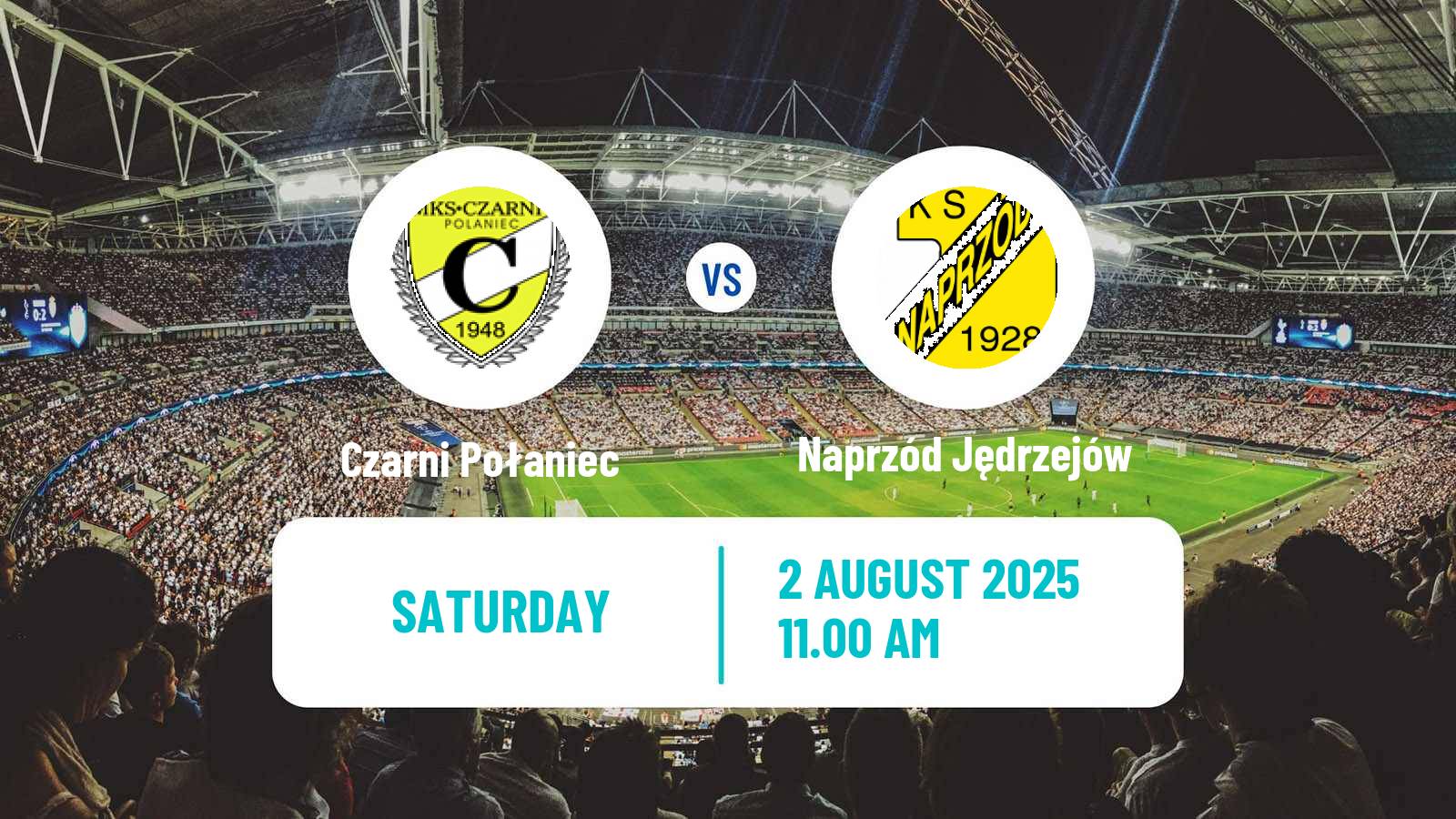 Football Polish Division 3 - Group IV Czarni Połaniec - Naprzód Jędrzejów