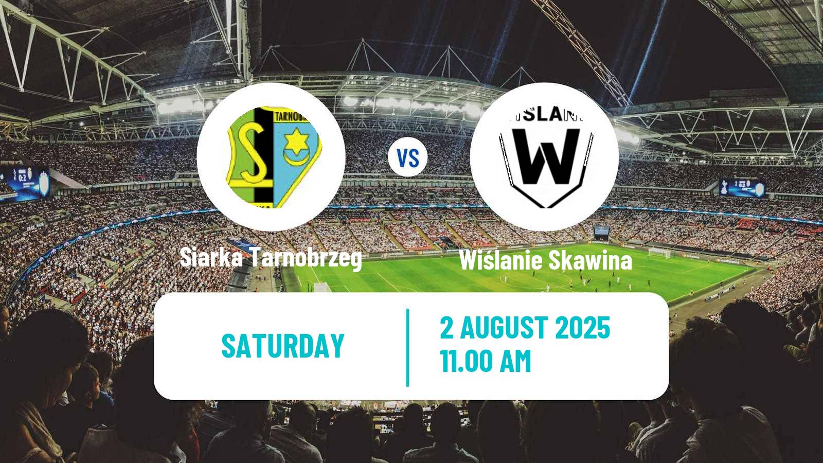 Football Polish Division 3 - Group IV Siarka Tarnobrzeg - Wiślanie Skawina