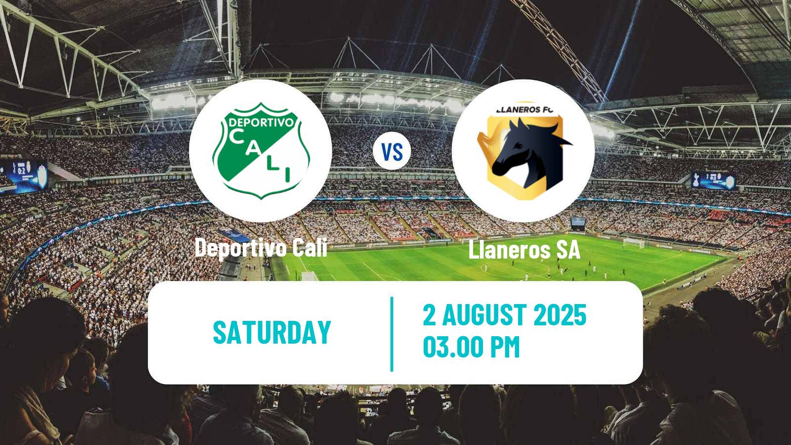 Football Colombian Primera A Deportivo Cali - Llaneros SA