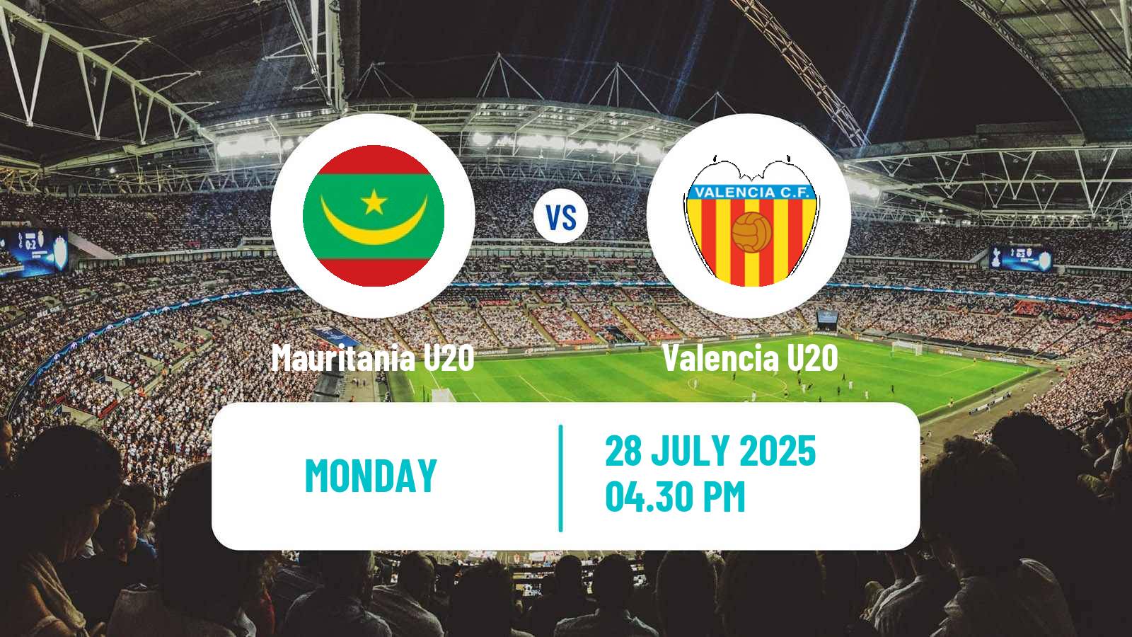 Football COTIF Tournament Mauritania U20 - Valencia U20