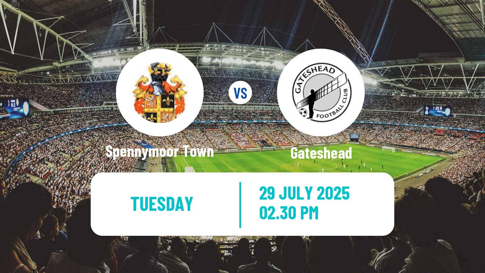 Football Club Friendly Spennymoor Town - Gateshead