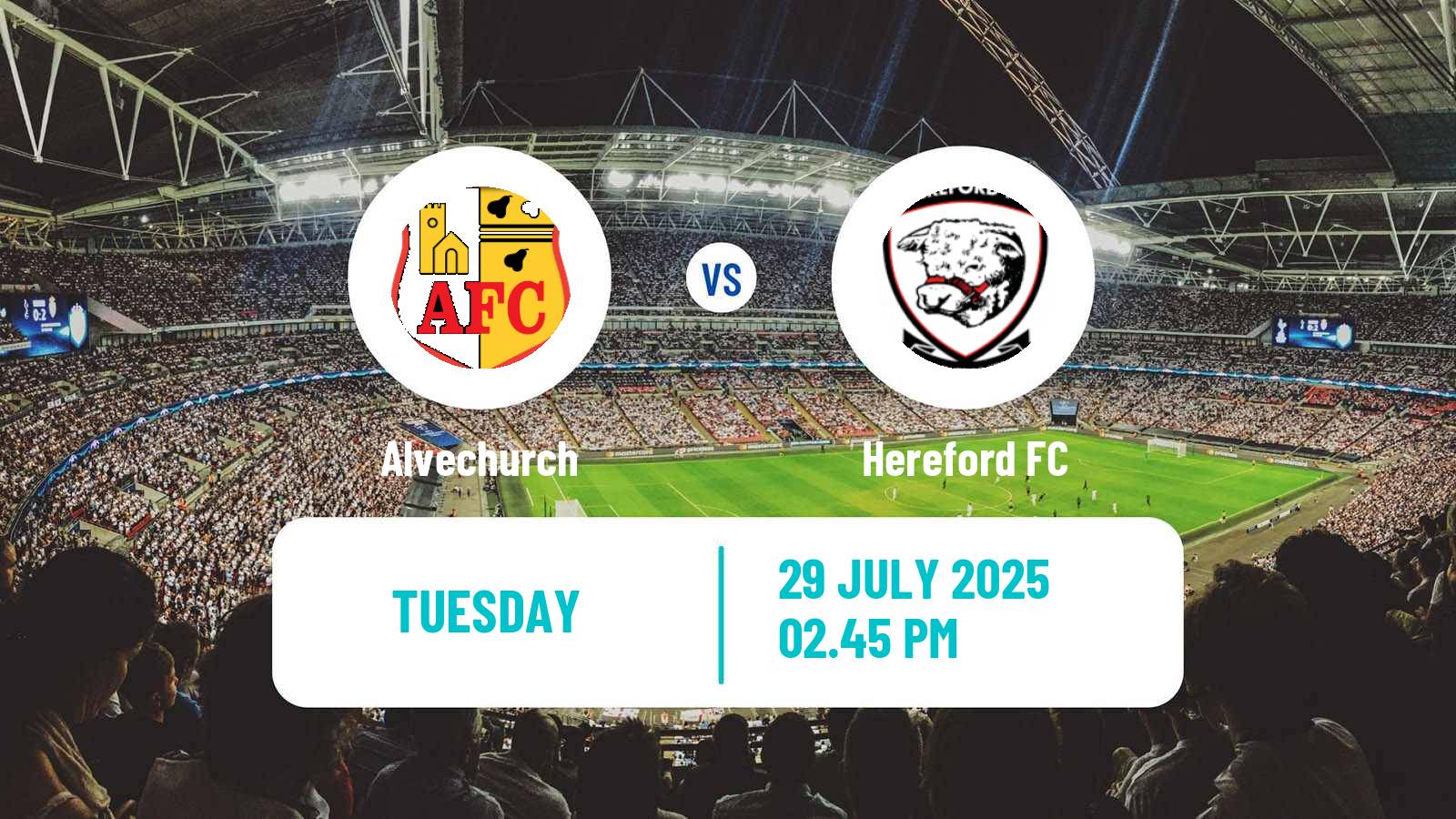 Football Club Friendly Alvechurch - Hereford
