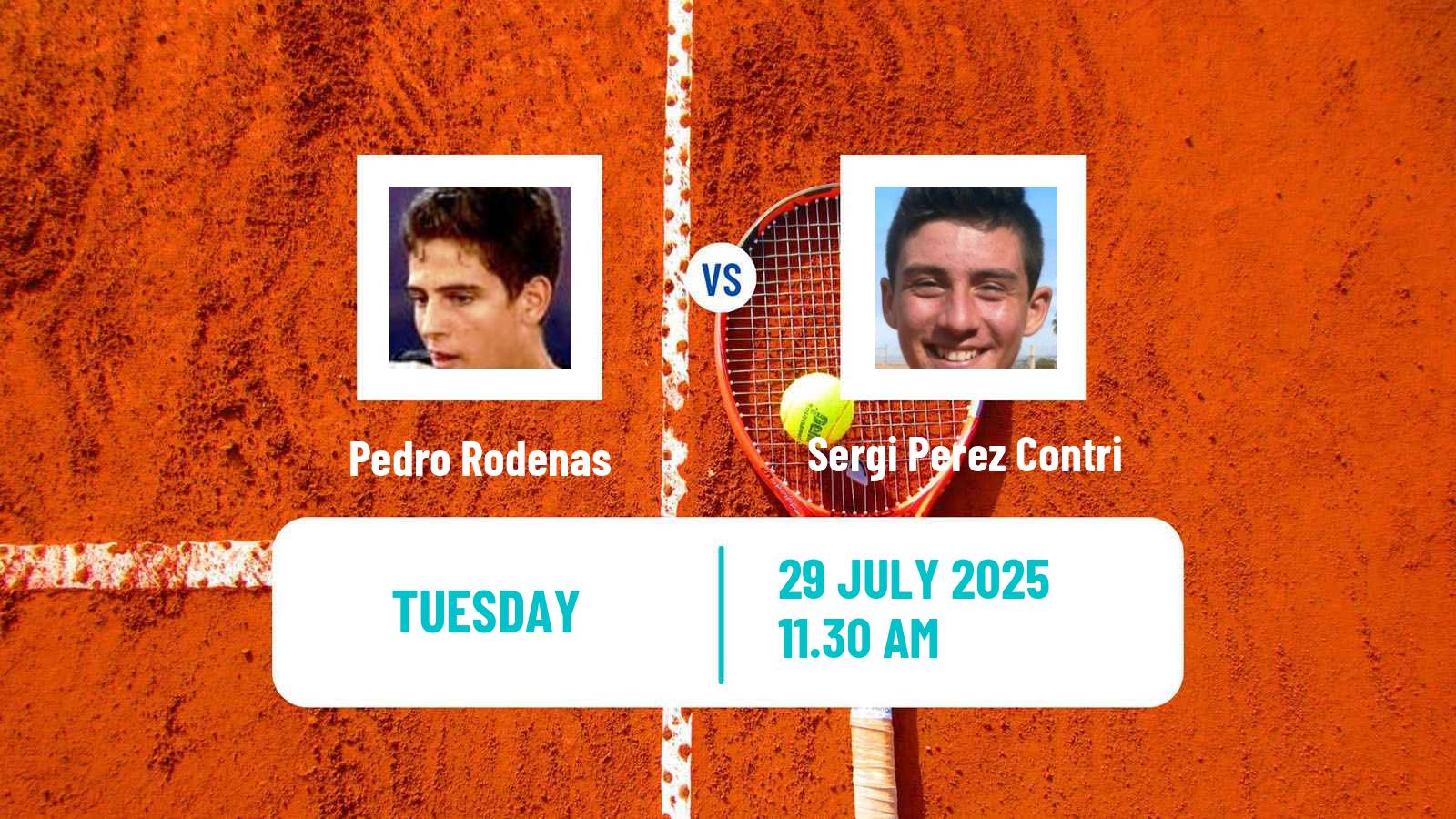 Tennis ITF M15 Xativa Men Pedro Rodenas - Sergi Perez Contri