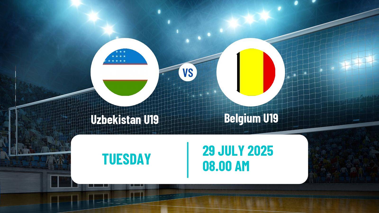 Volleyball World Championship U19 Volleyball Uzbekistan U19 - Belgium U19