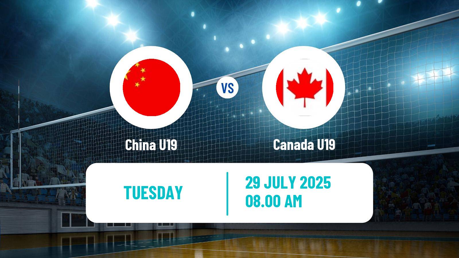 Volleyball World Championship U19 Volleyball China U19 - Canada U19