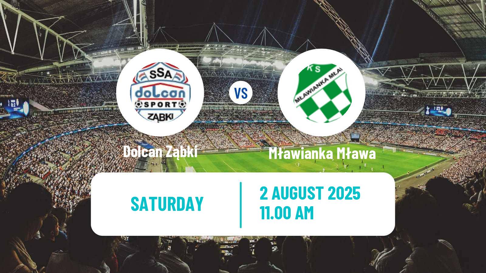 Football Polish Division 3 - Group I Ząbkovia Ząbki - Mławianka Mława