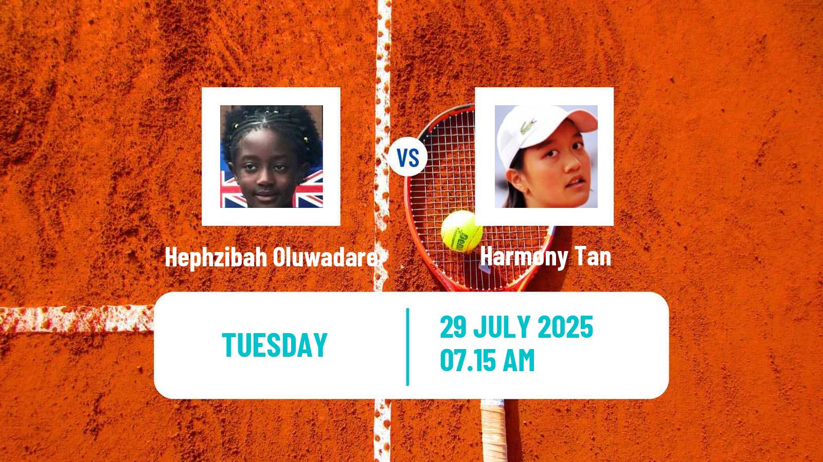 Tennis ITF W35 Roehampton Women Hephzibah Oluwadare - Harmony Tan