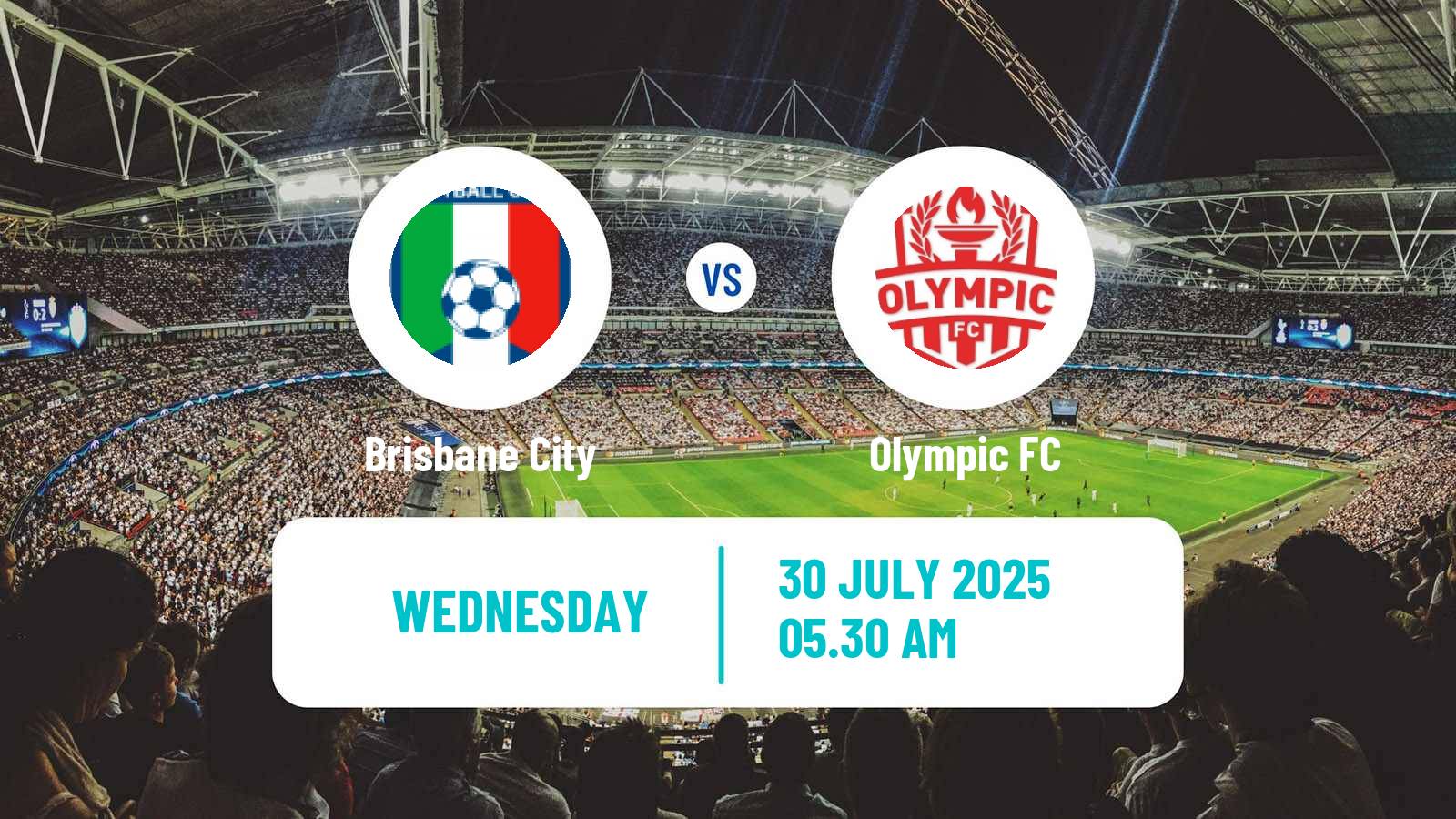 Football Australian Cup Brisbane City - Olympic FC
