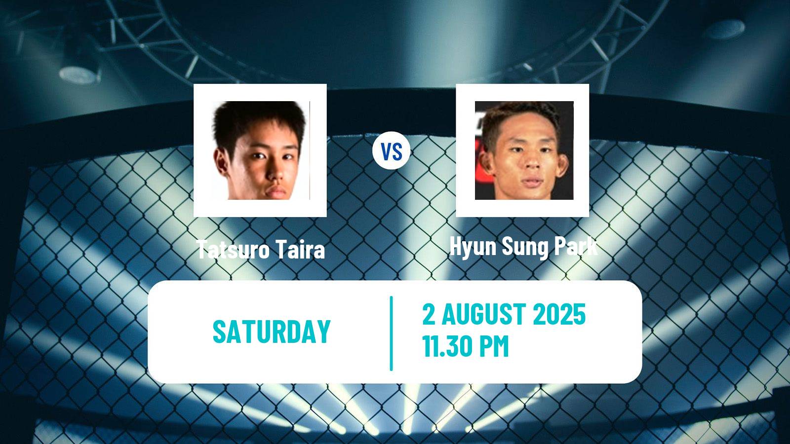 MMA Flyweight UFC Men Tatsuro Taira - Hyun Sung Park