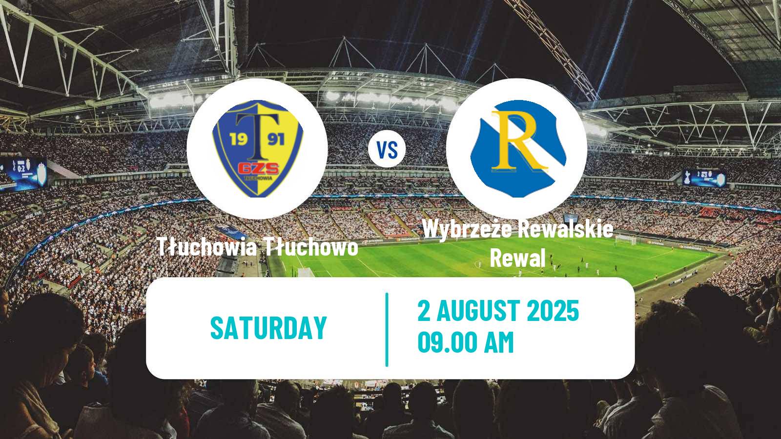 Football Polish Division 3 - Group II Tłuchowia Tłuchowo - Wybrzeże Rewalskie Rewal