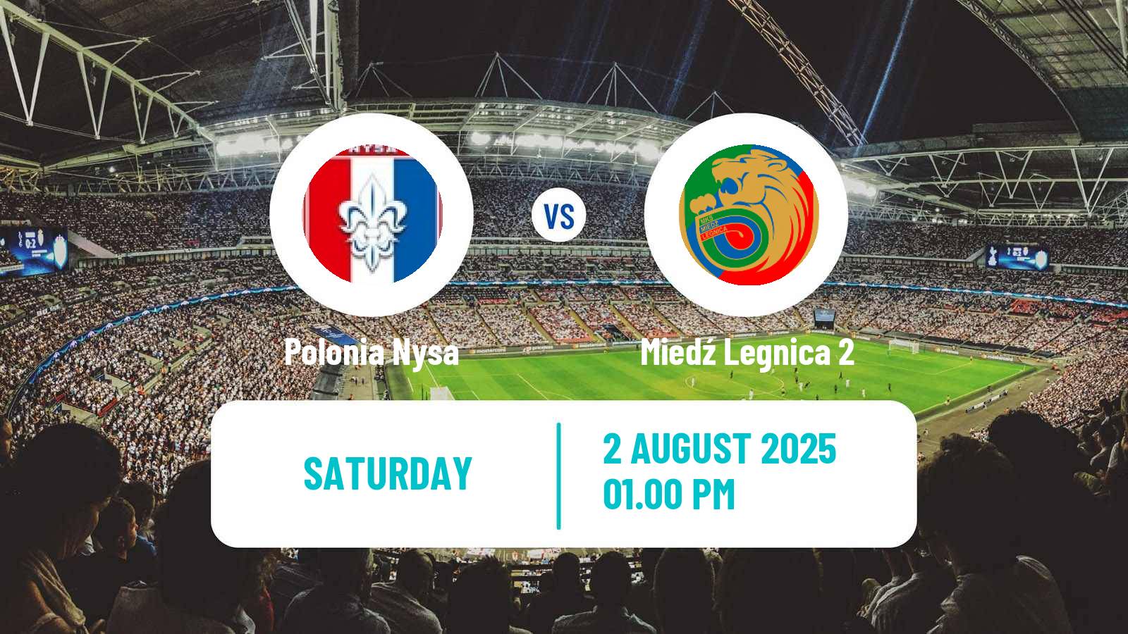 Football Polish Division 3 - Group III Polonia Nysa - Miedź Legnica 2