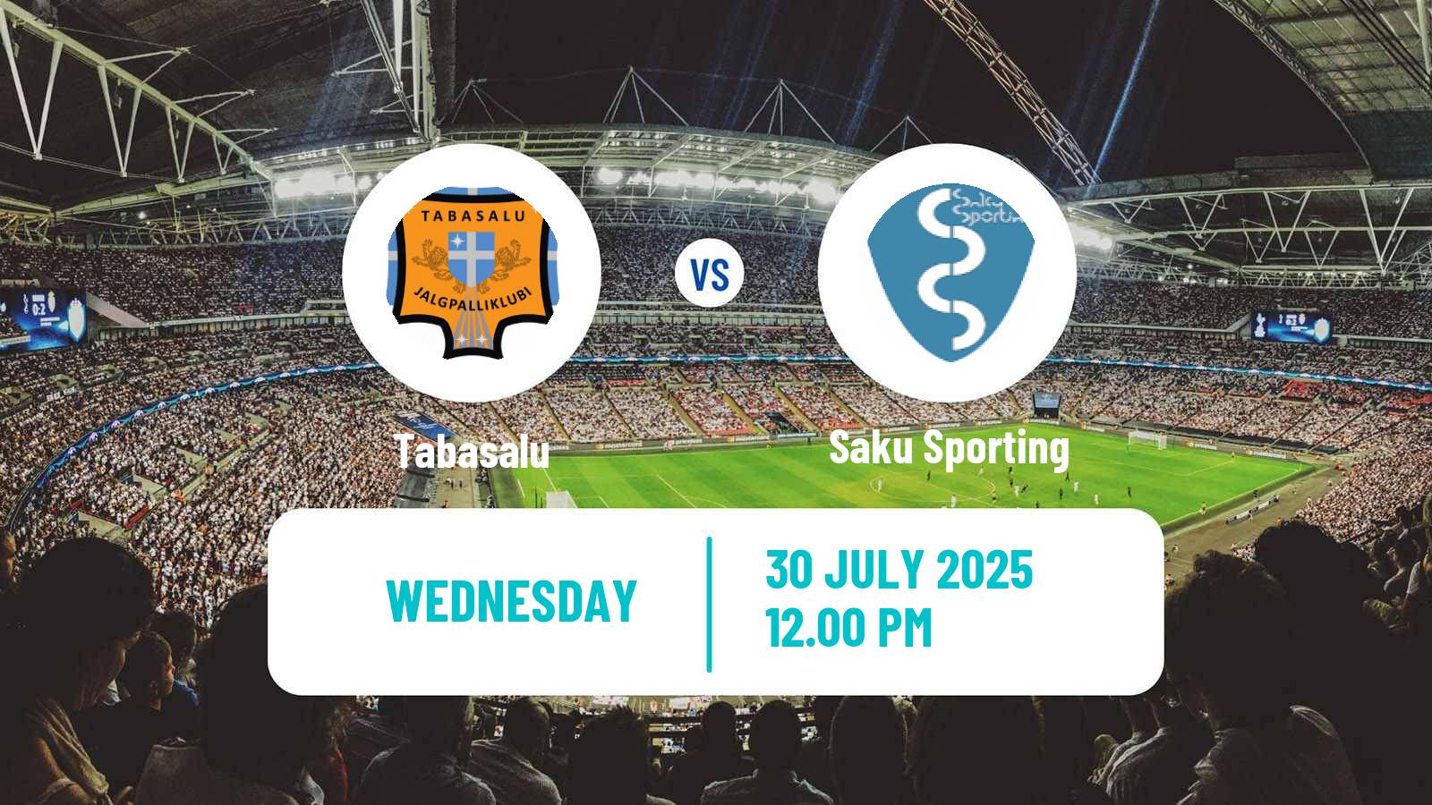 Football Estonian Meistriliiga Women Tabasalu - Saku Sporting